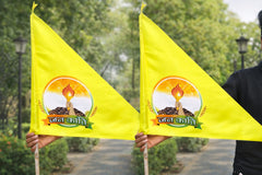 Jan Kranti Flag (PACK OF 2)